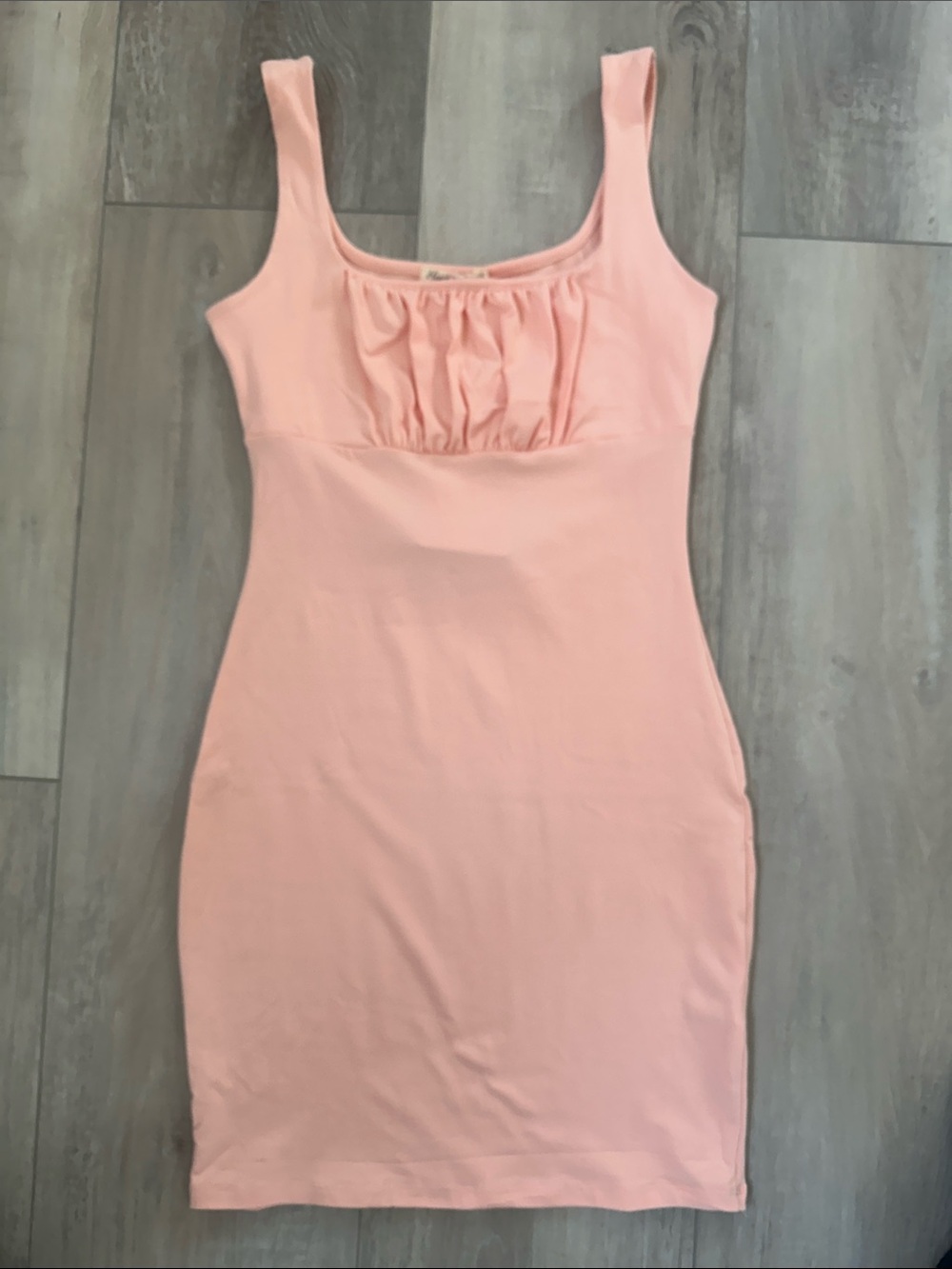 Bodycon Dress w/Ruching size small medium and large